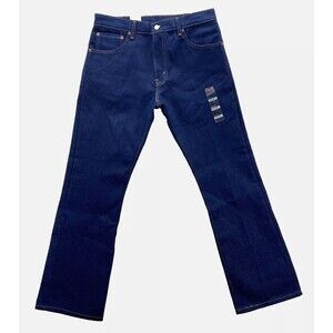 Levi's 517 Jeans Men's 33x30 Blue Bootcut Rockabilly Dark Wash Cotton Denim NWT